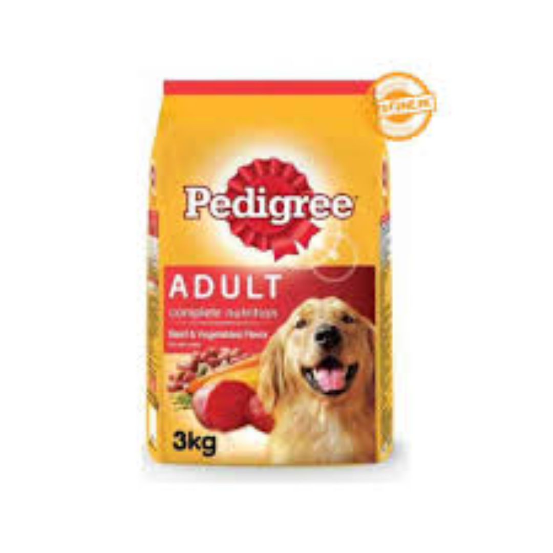 PEDIGREEN ADULT CHICKEN VEG/BEEF VEG 4X100G